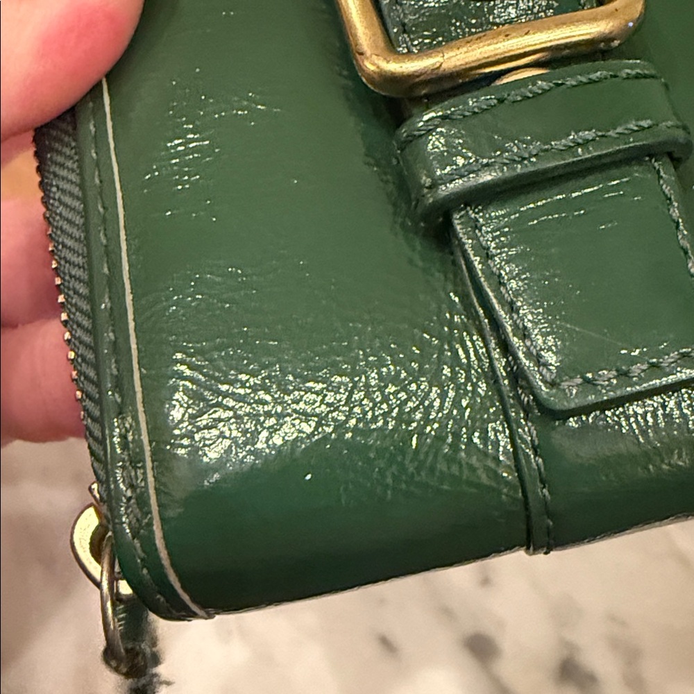 Coach Green/Patent Leather Wallet - Picture 8 of 8